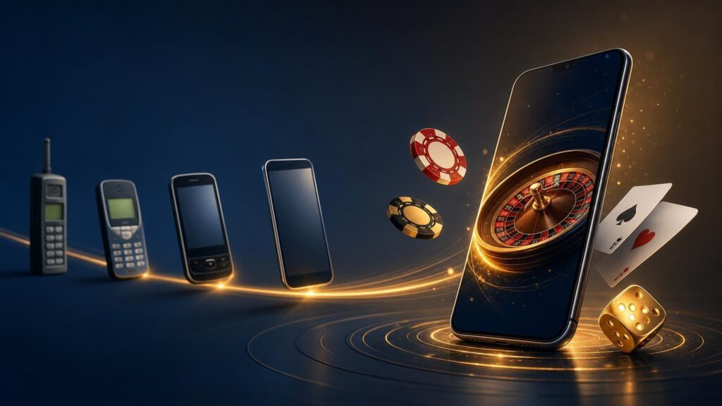 Mobile casino gaming evolution