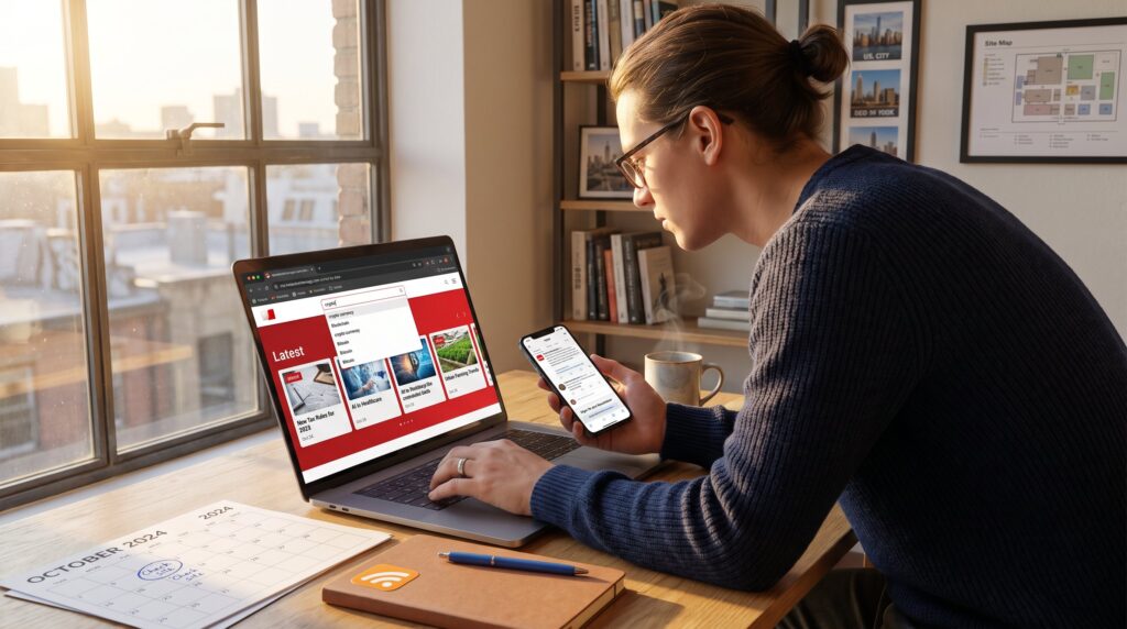 How to Find the Latest Articles on Red and White Magz