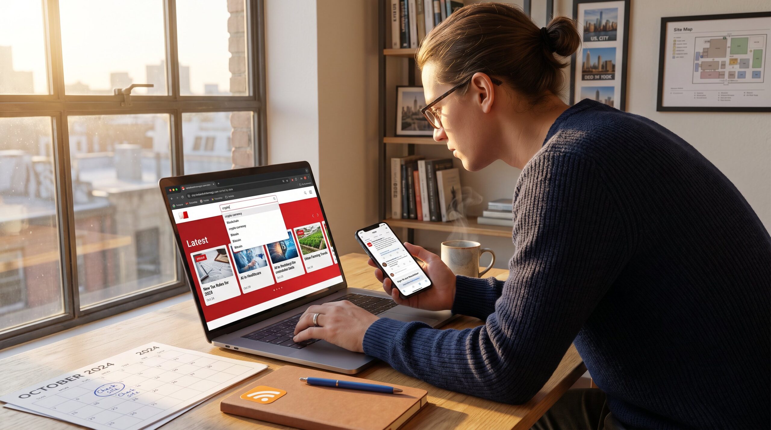 How to Find the Latest Articles on Red and White Magz