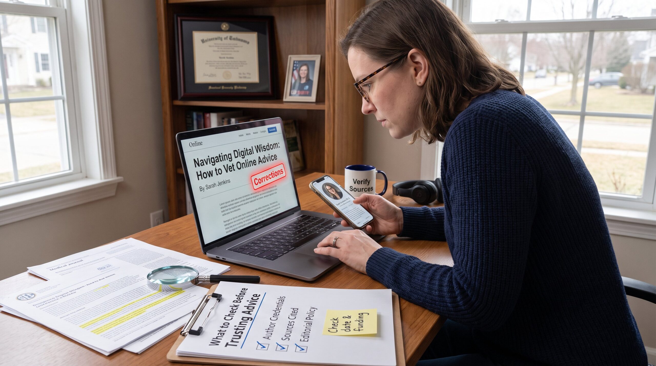 What to Check Before Trusting Advice from an Online Magazine